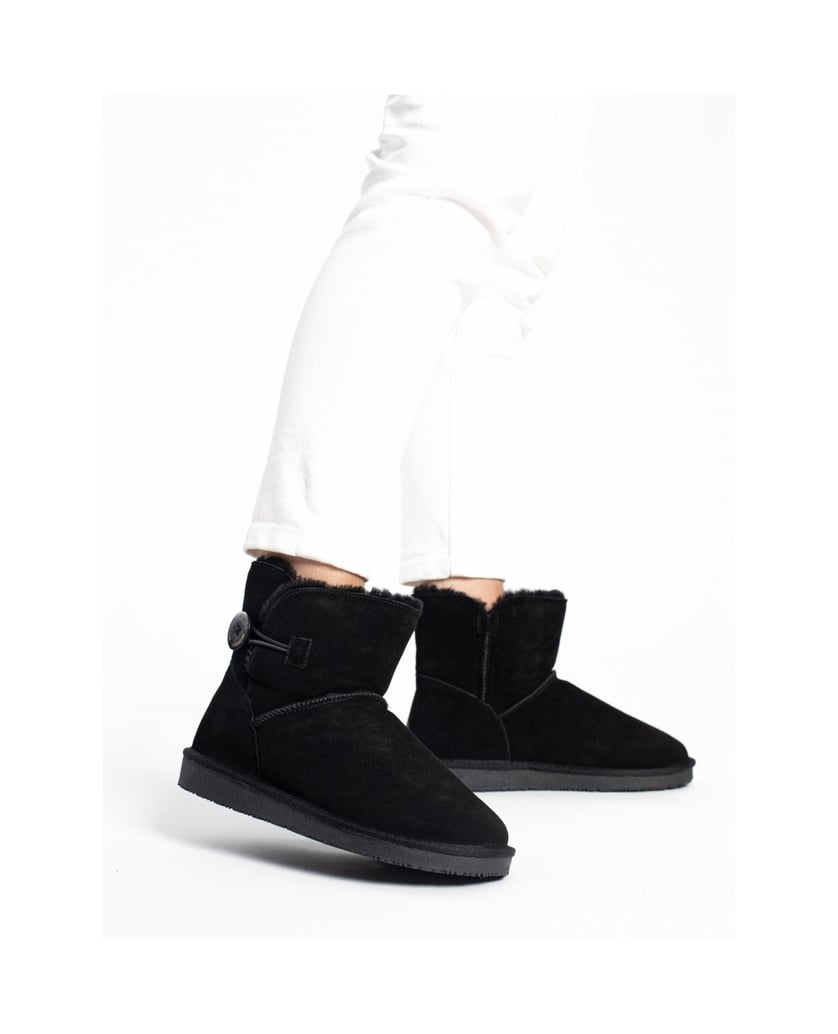 Gooce-CRESTONE-Winter-Suede-Boots-schwarz