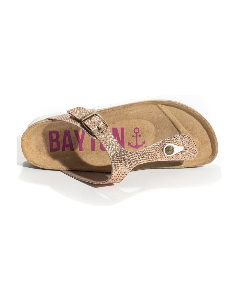 Bayton-Cairns-Damen-Pantoletten-gold