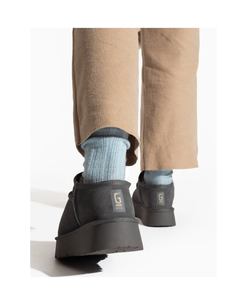 Gooce-JACKIE-Winterstiefel-aus-Wildleder-grau