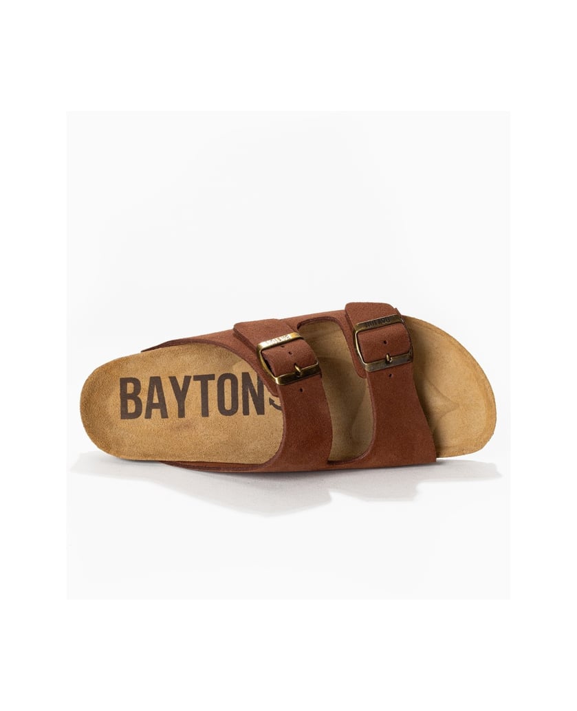 Bayton-Pantoletten-herren-Atlas-braun