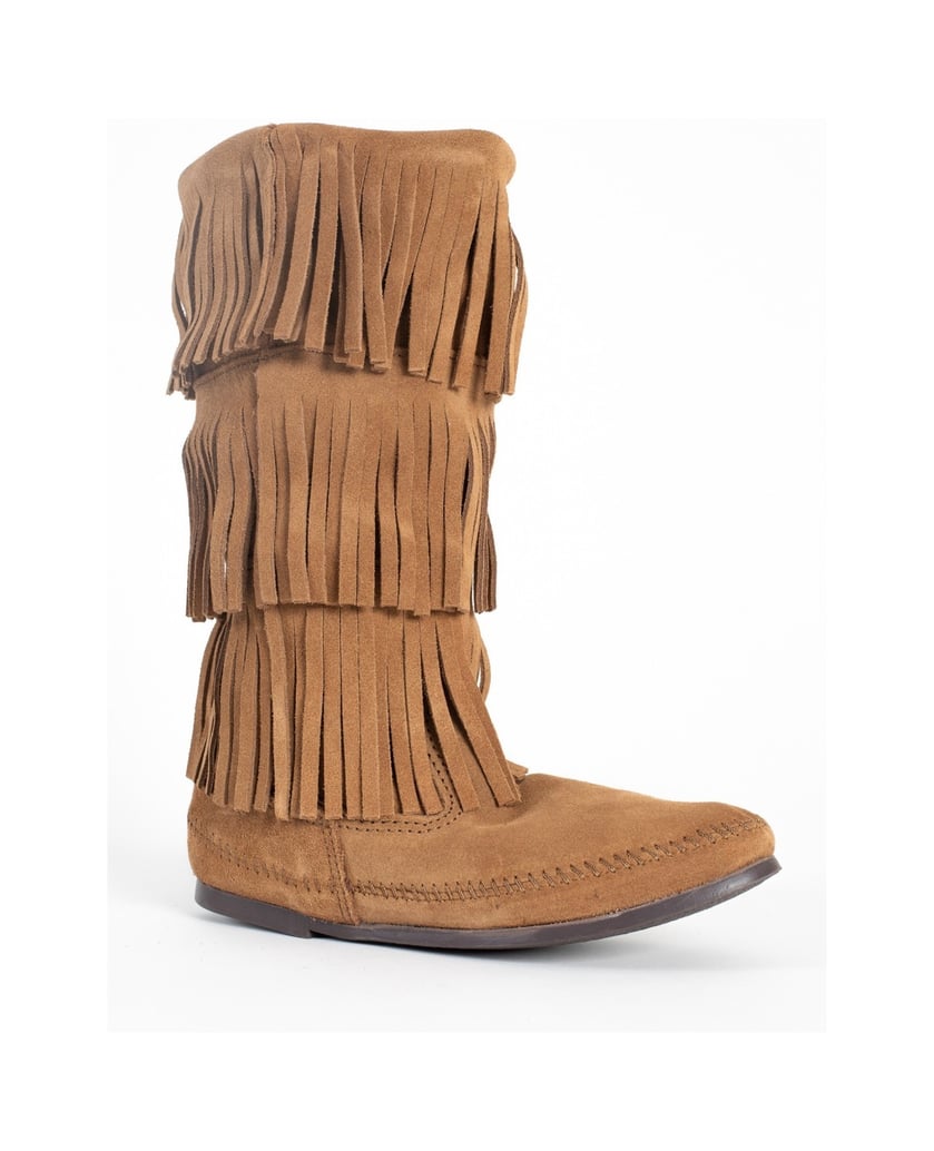 MINNETONKA-3-Layer-Fringe-Knee-High-Boots-camel