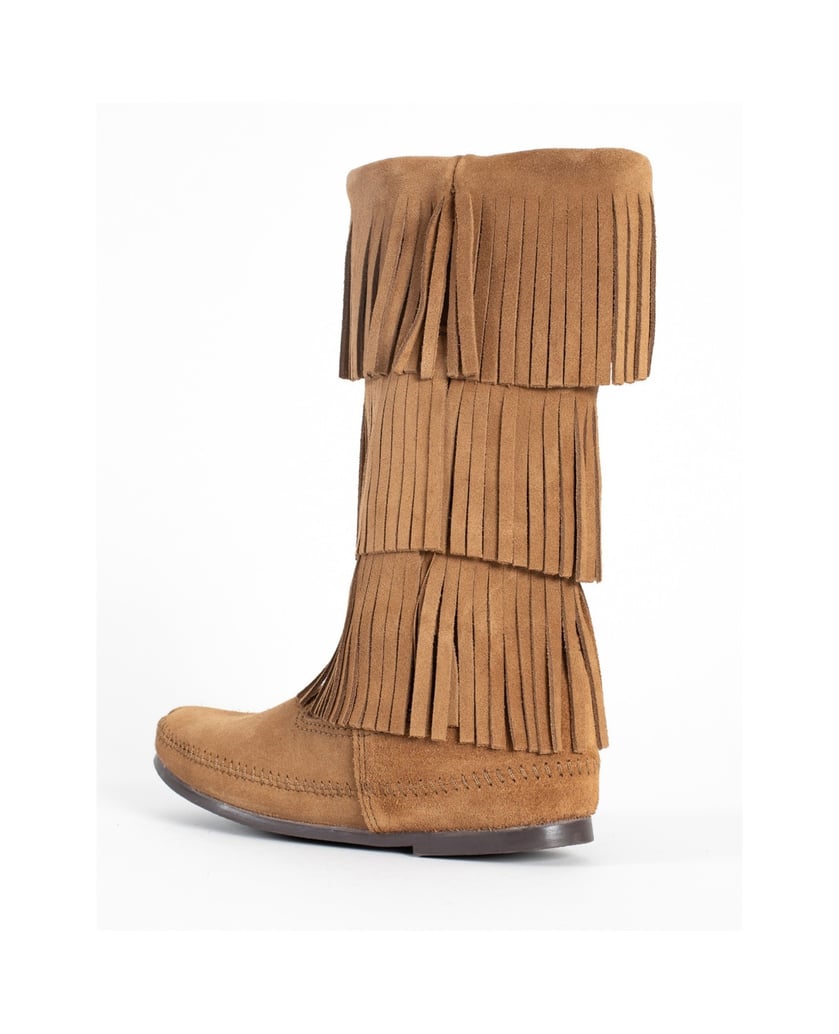 MINNETONKA-3-Layer-Fringe-Knee-High-Boots-camel