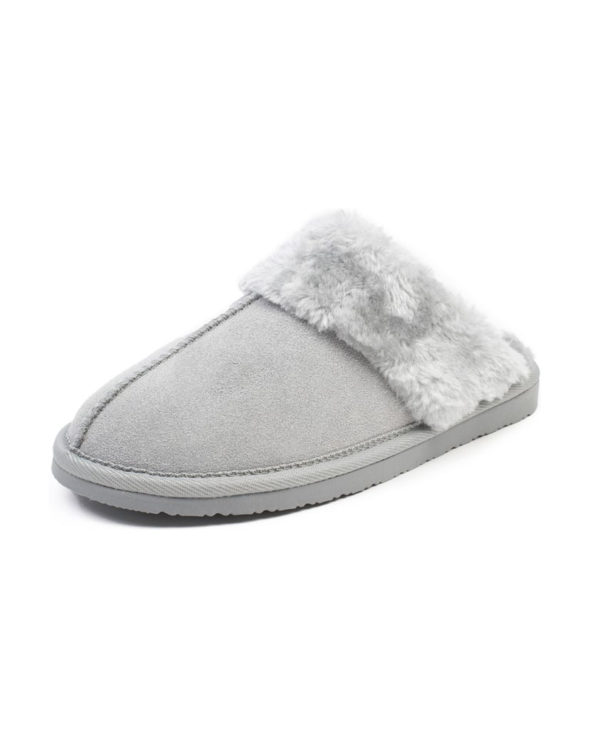 MINNETONKA-Chesney-Slide-Slipper-hellgrau