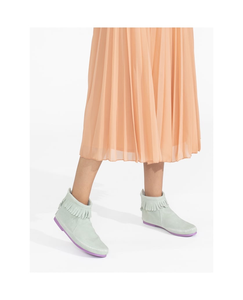 MINNETONKA-Stiefel-mit-Reißverschluss-hinten-grün