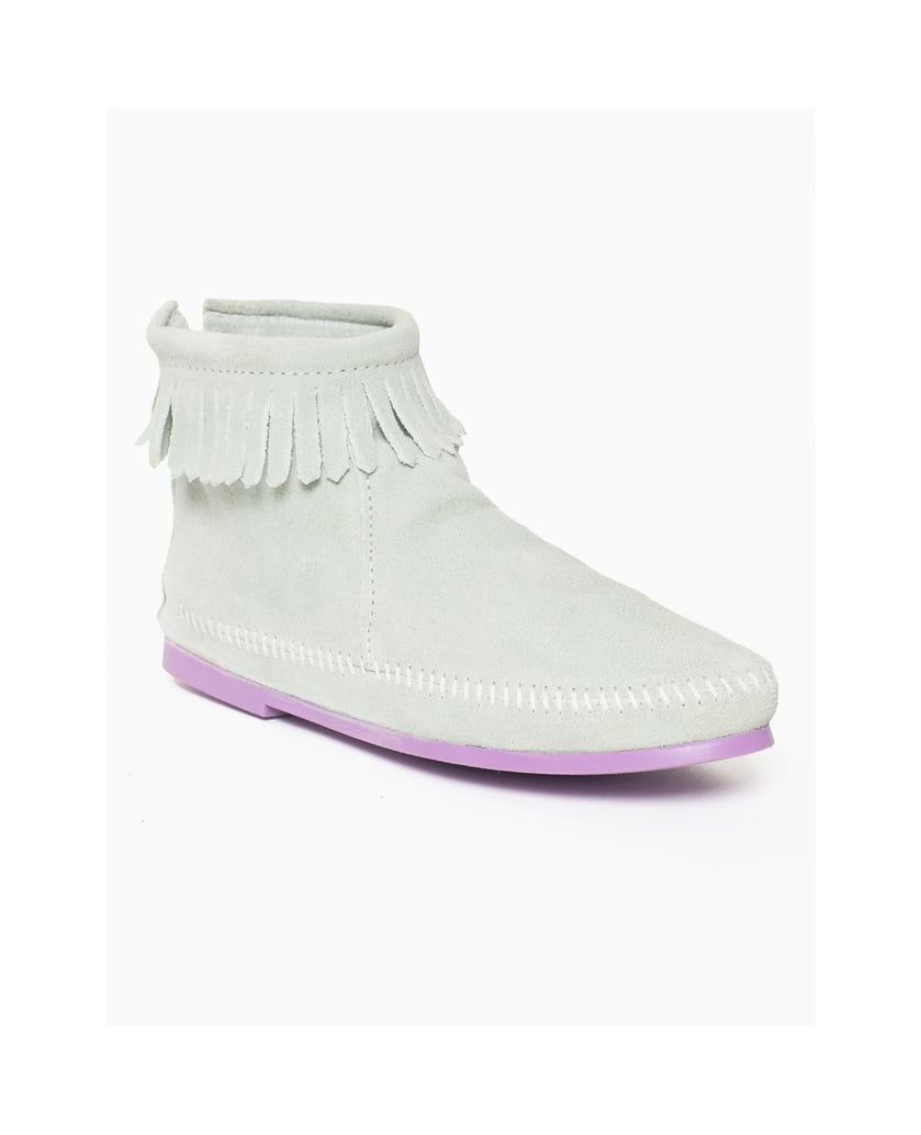 MINNETONKA-Stiefel-mit-Reißverschluss-hinten-grün