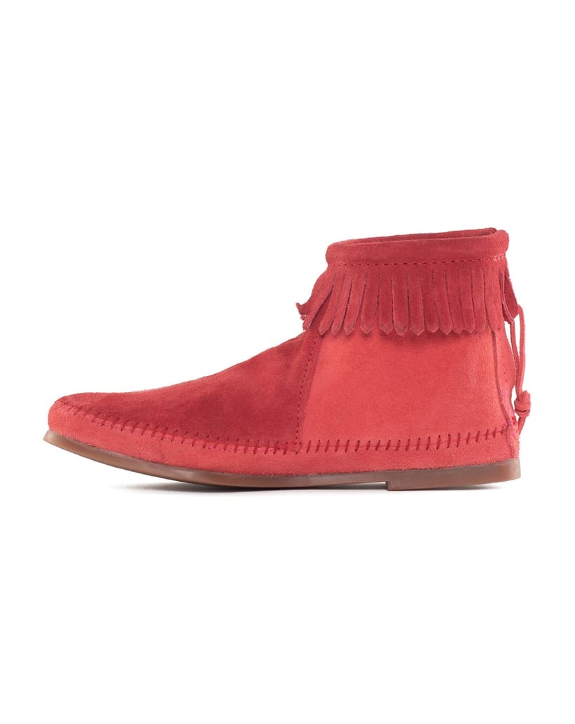 MINNETONKA-Stiefel-mit-Reißverschluss-hinten-grün