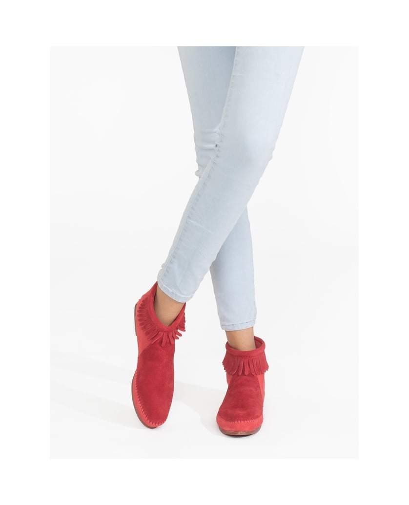 MINNETONKA-Stiefel-mit-Reißverschluss-hinten-grün