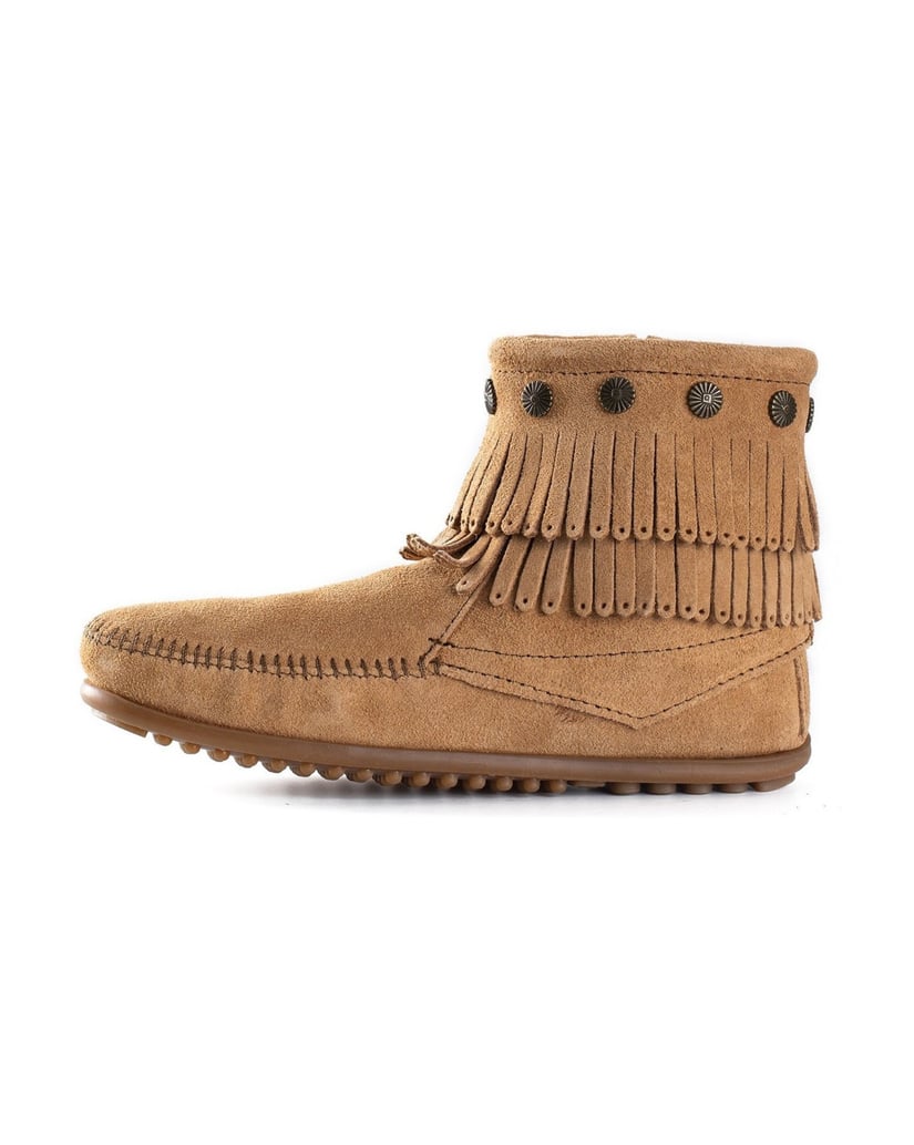 MINNETONKA-Double-Fringe-Side-Zip-Boots-camel