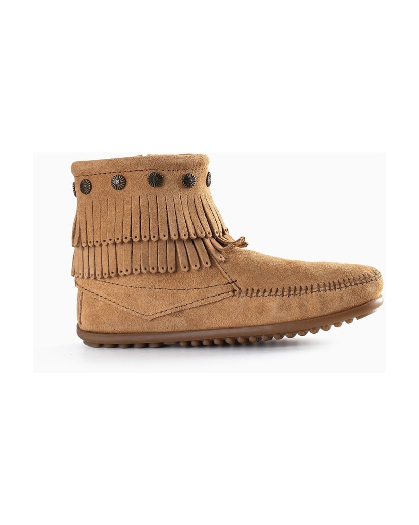 MINNETONKA-Double-Fringe-Side-Zip-Boots-camel