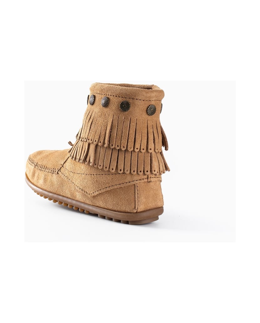 MINNETONKA-Double-Fringe-Side-Zip-Boots-camel