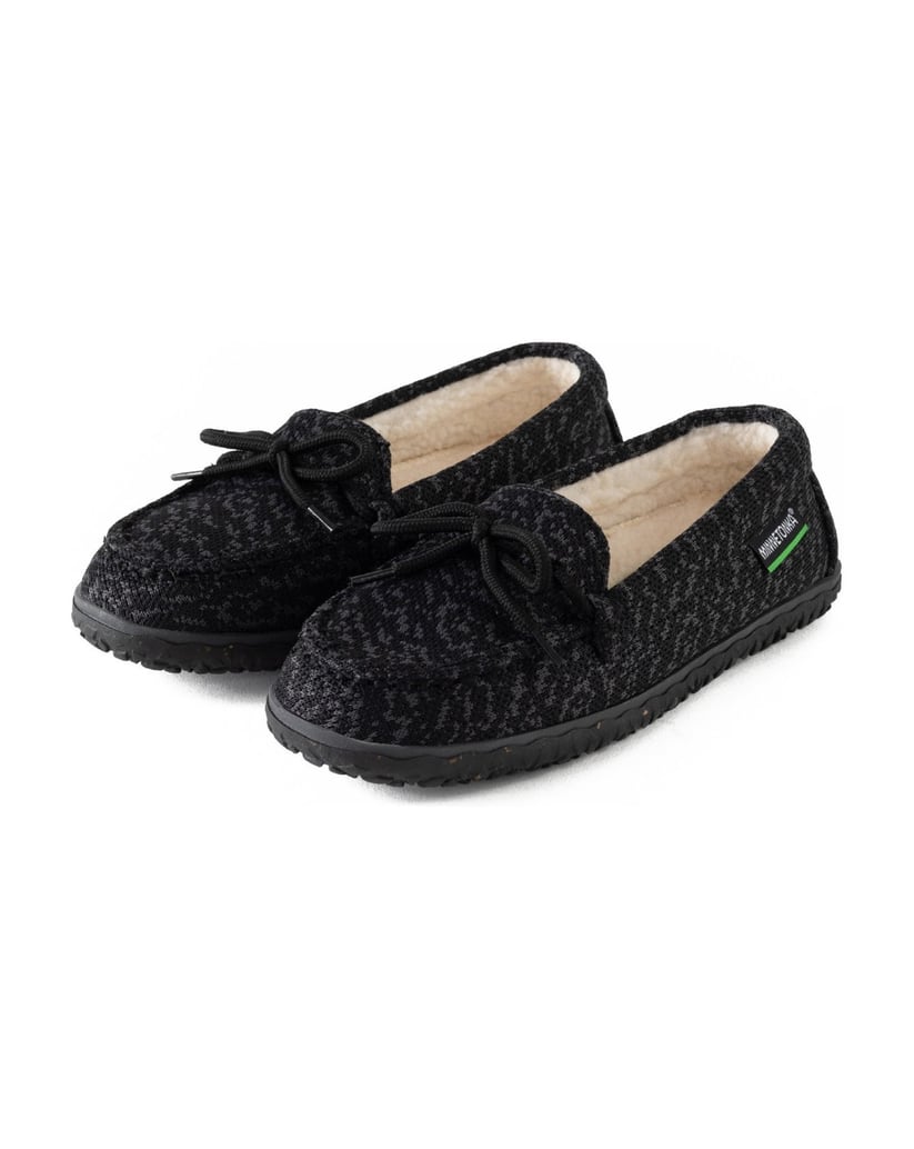 MINNETONKA-Mokassins-für-Damen-Eco-Oak-dunkelgrau