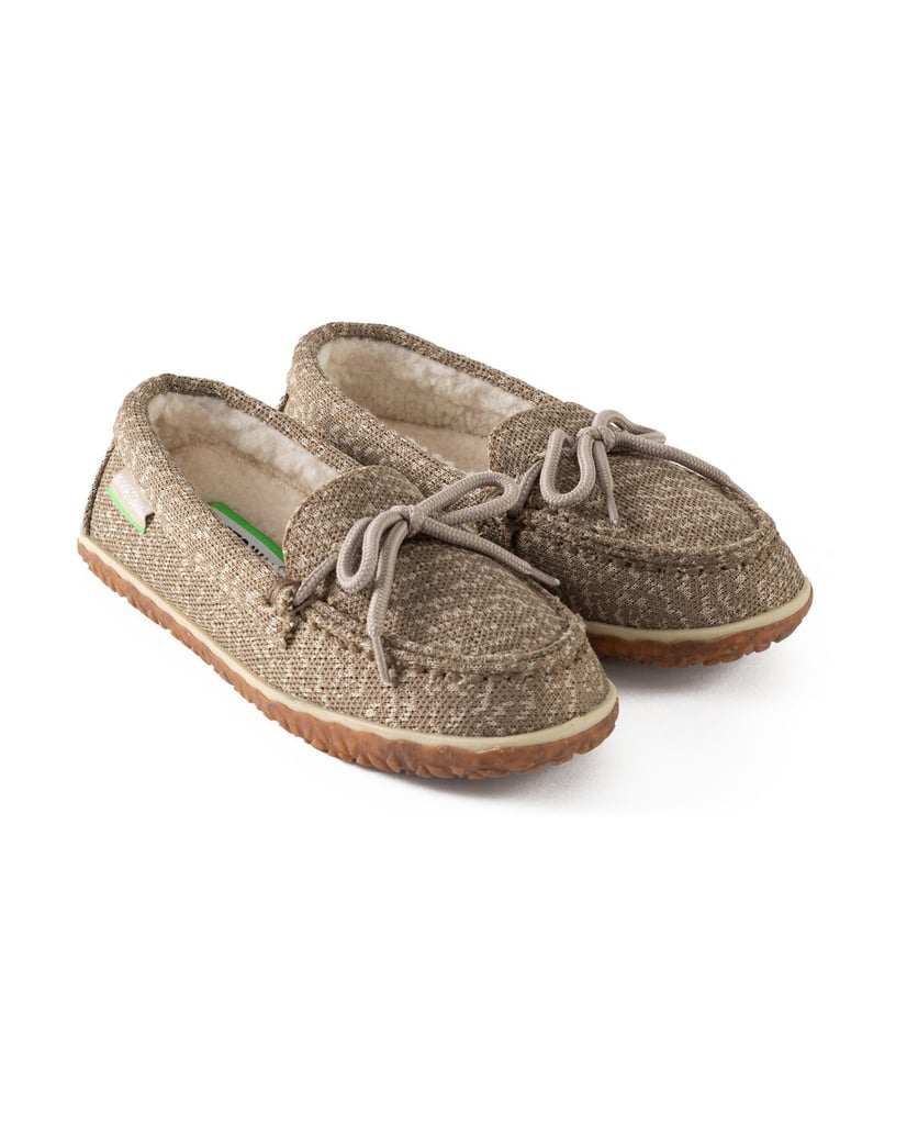 MINNETONKA-Mokassins-für-Damen-Eco-Oak-dunkelgrau