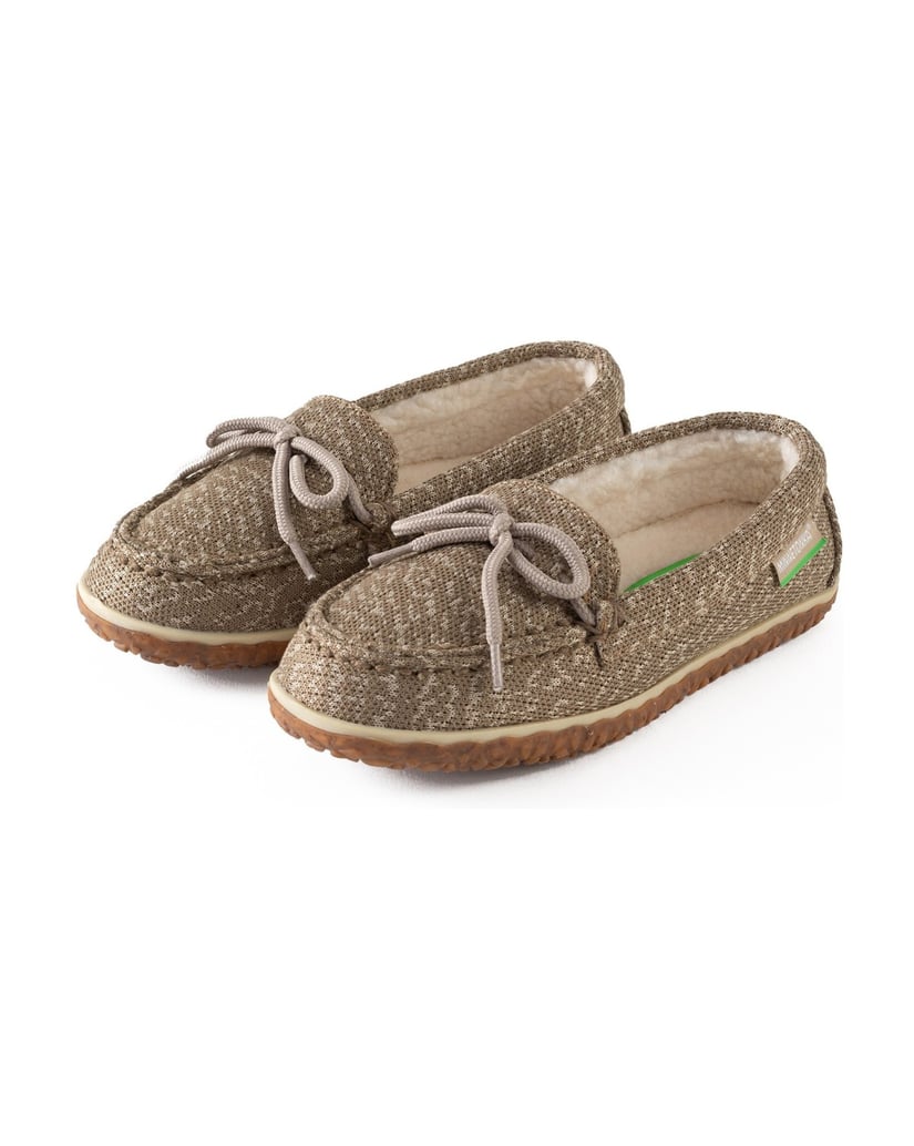 MINNETONKA-Mokassins-für-Damen-Eco-Oak-dunkelgrau