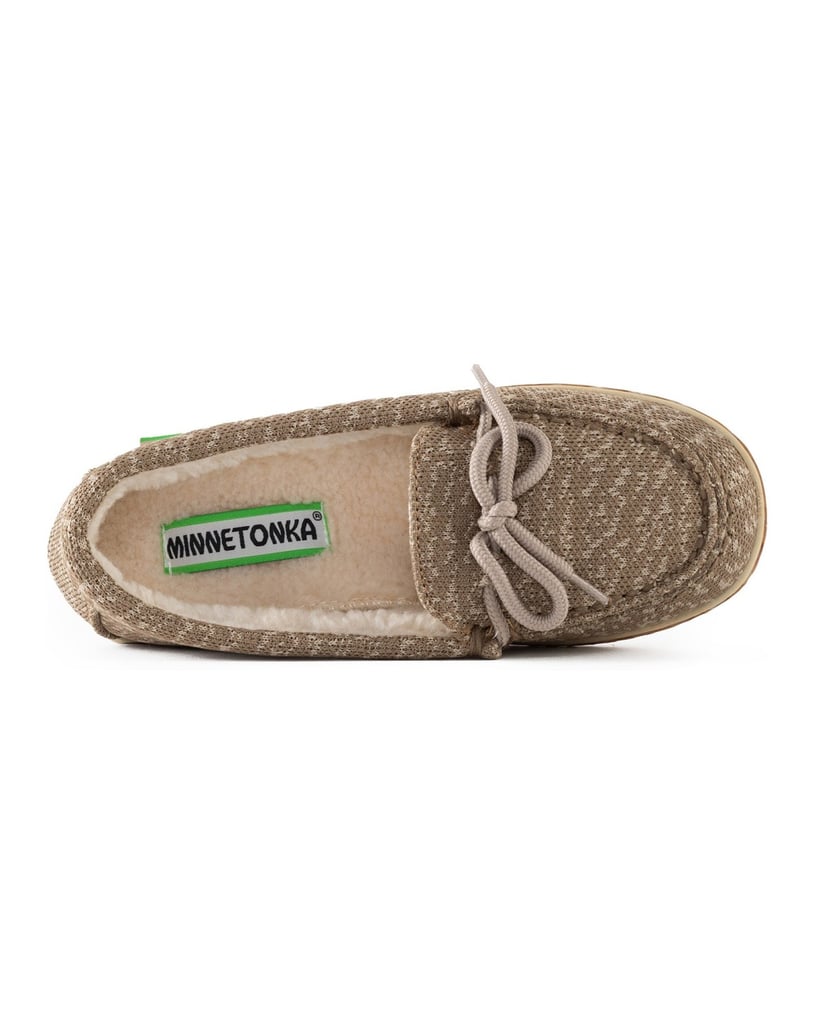 MINNETONKA-Mokassins-für-Damen-Eco-Oak-dunkelgrau