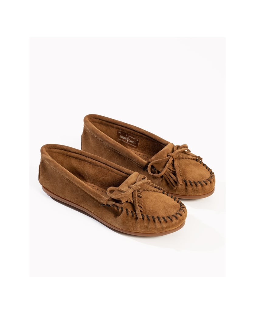 MINNETONKA-Kilty-Mokassins-camel