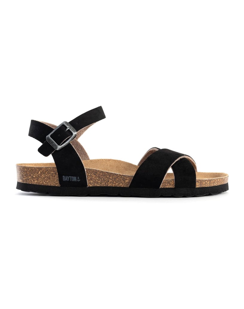 Bayton-Women-sandals-Vallado-schwarz