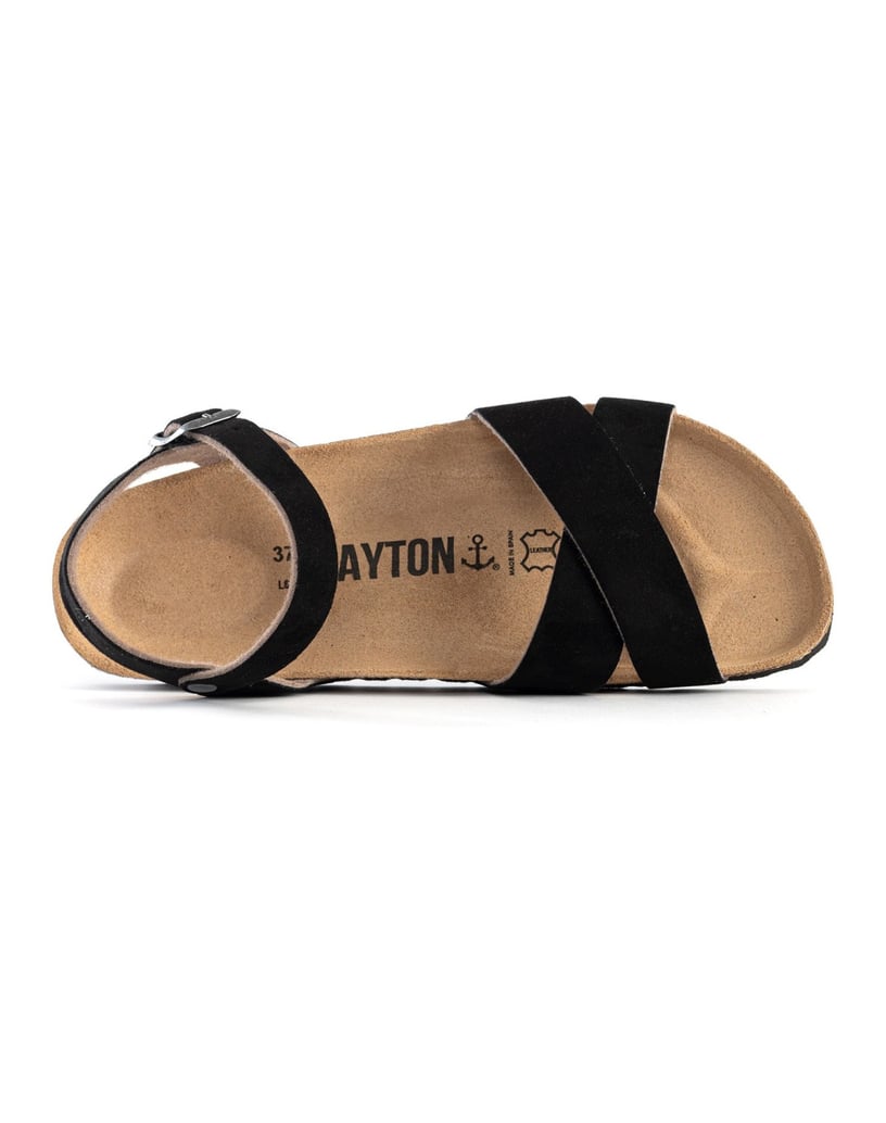 Bayton-Women-sandals-Vallado-schwarz