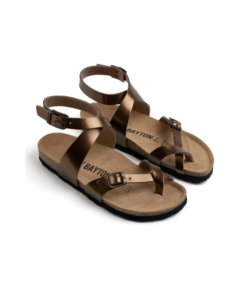 Bayton-Sandalen-Schwanenleder-Innensohle-orange