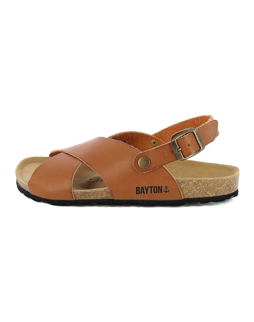 Bayton-Pantoletten-damen-Tweed-camel