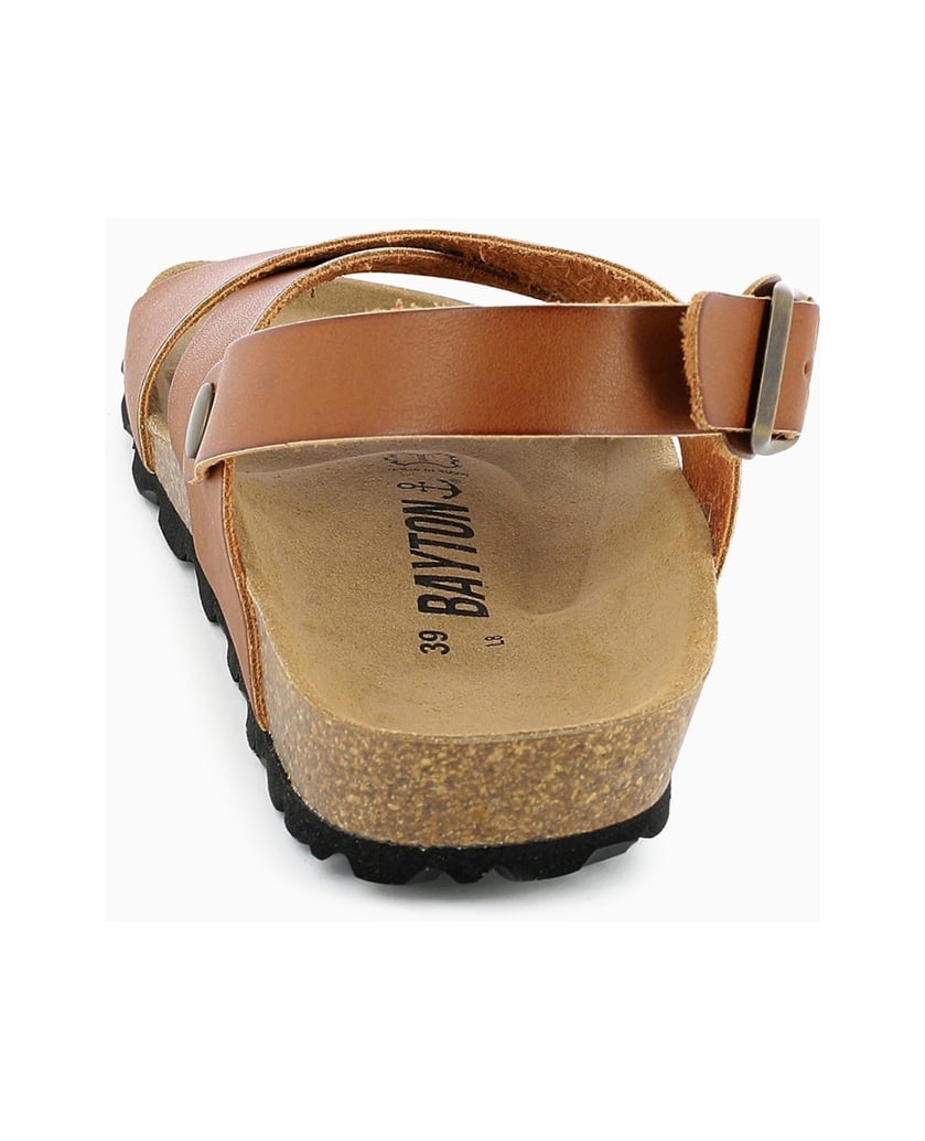 Bayton-Pantoletten-damen-Tweed-camel