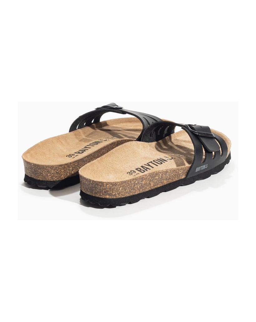 Bayton-Pantoletten-damen-Velours-schwarz