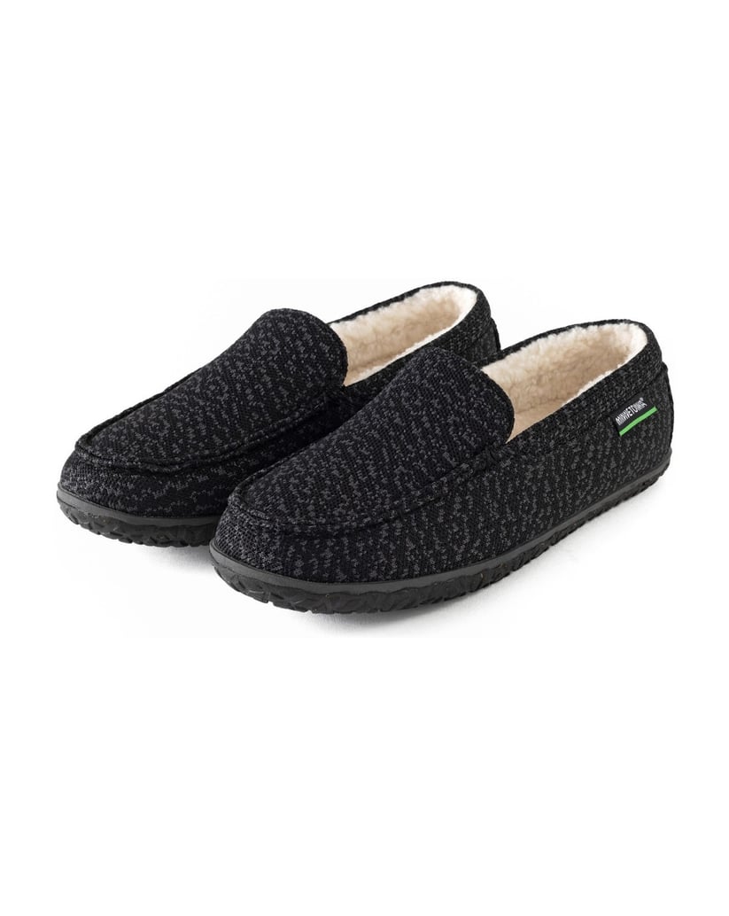 MINNETONKA-Mokassins-Eco-Elm-für-Herren-schwarz
