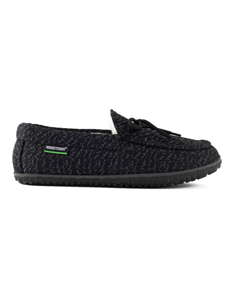 MINNETONKA-Mokassins-Eco-oak-für-Herren-schwarz