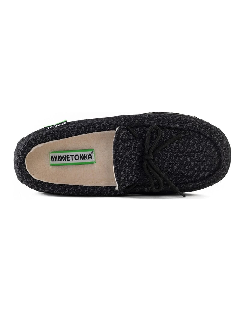 MINNETONKA-Mokassins-Eco-oak-für-Herren-schwarz