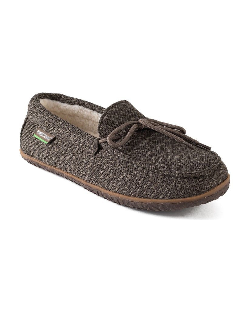 MINNETONKA-Mokassins-Eco-oak-für-Herren-schwarz