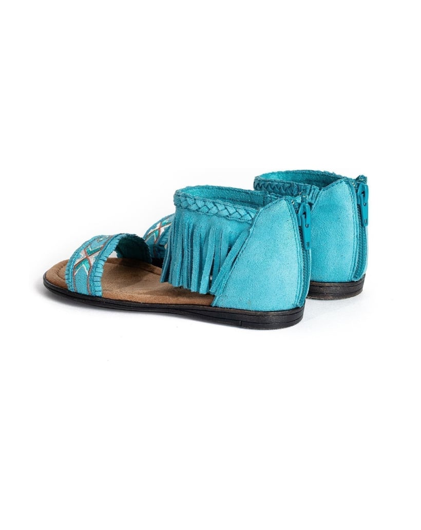 MINNETONKA-Sandalen-Coco-für-Kinder-türkis