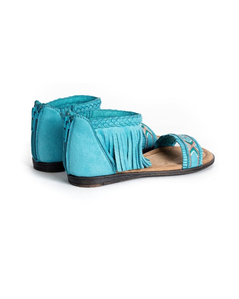 MINNETONKA-Sandalen-Coco-für-Kinder-türkis
