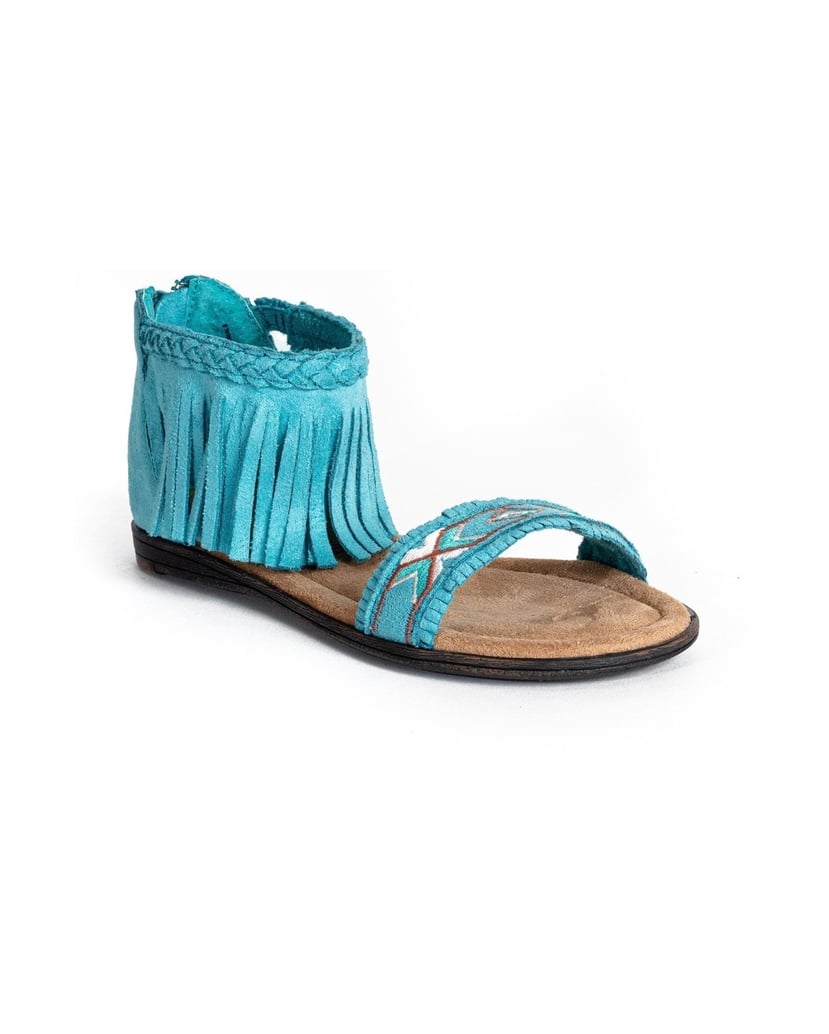 MINNETONKA-Sandalen-Coco-für-Kinder-türkis