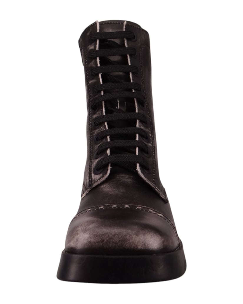Art-Stiefeletten-grau