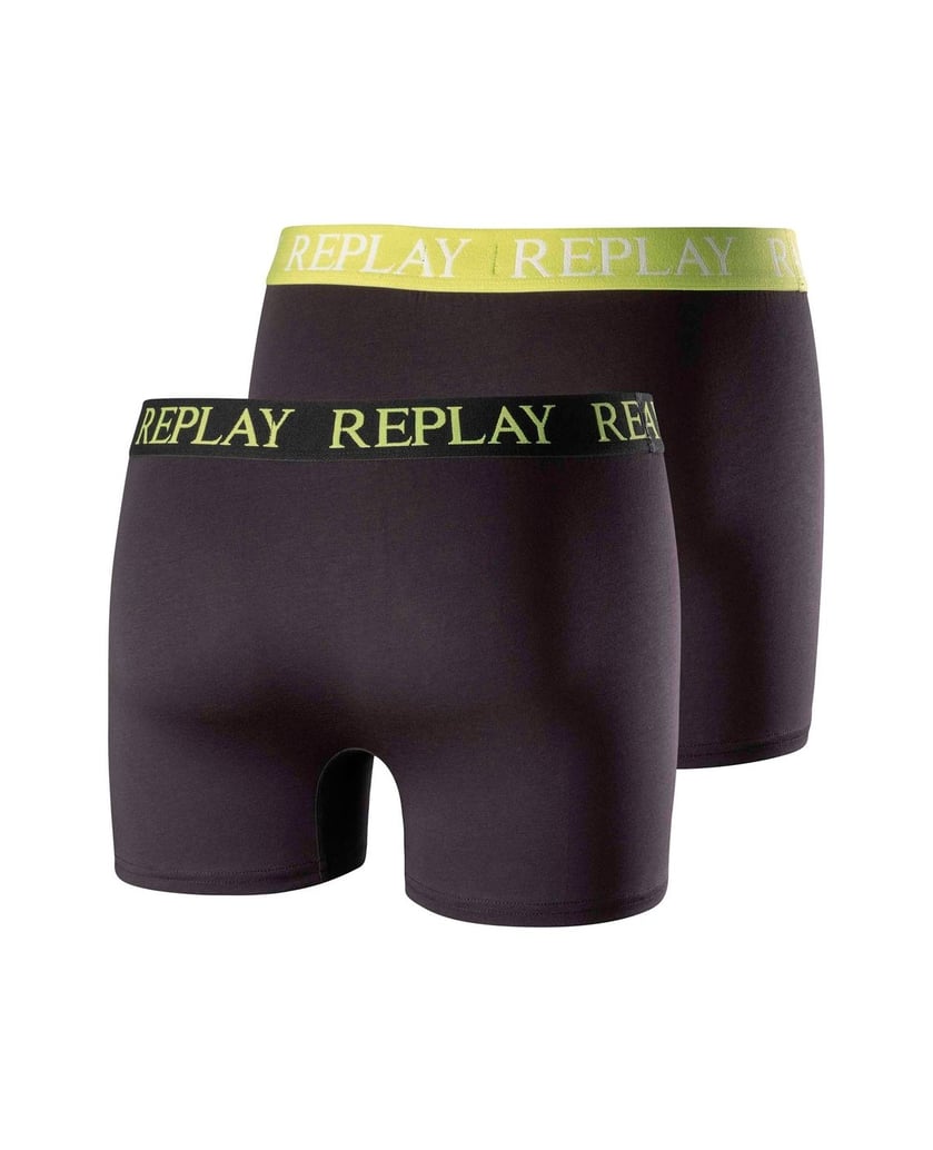 REPLAY-Herren-Boxershort-2er-Pack-schwarz