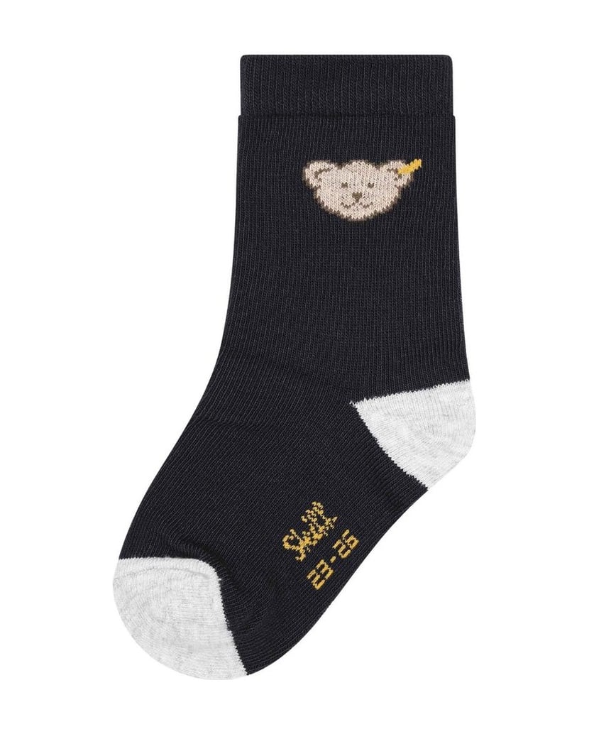 Steiff-Unisex-Socken-2er-Pack-rot