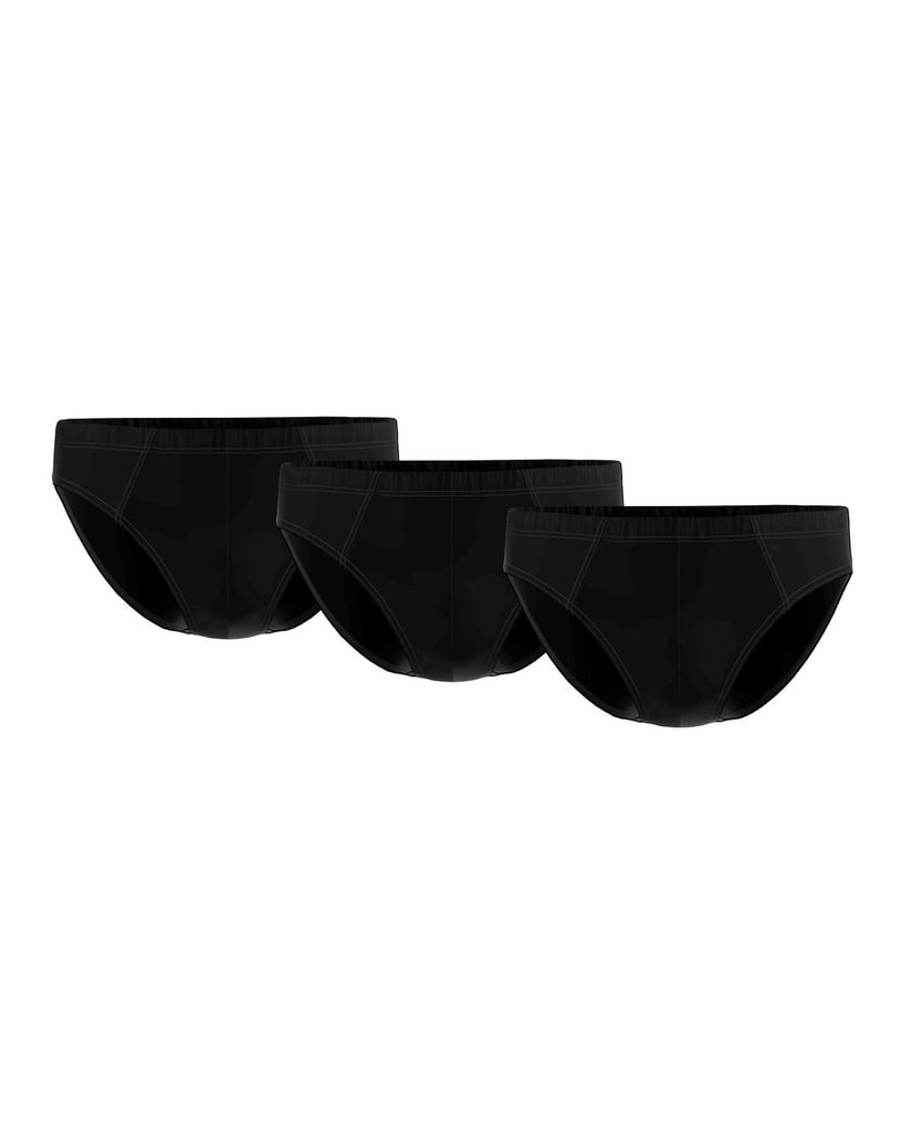 Seidensticker-Herren-Slip-3er-Pack-schwarz