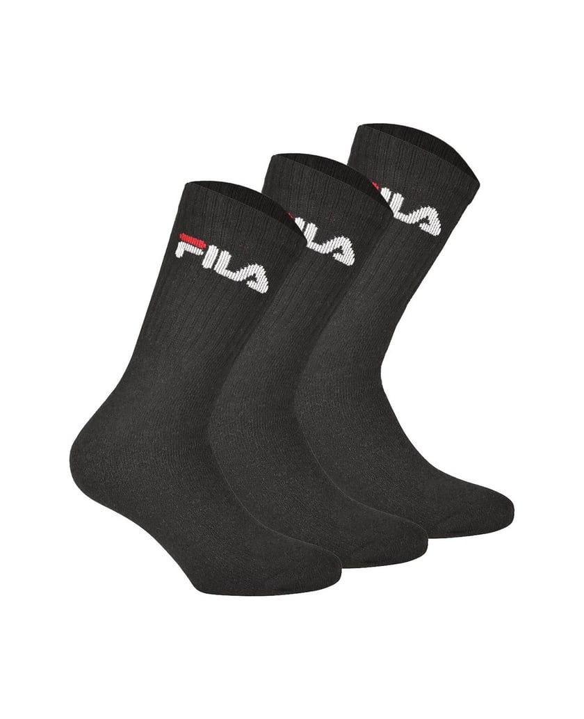 Fila-Unisex-Socken-3er-Pack-schwarz