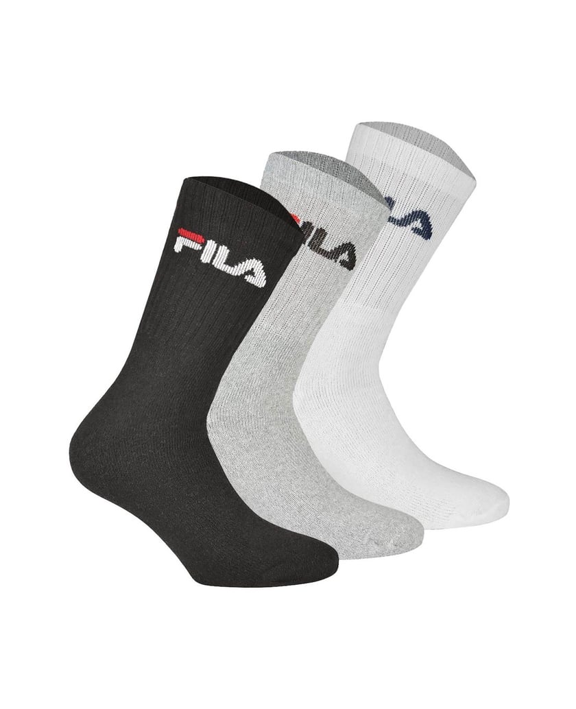Fila-Unisex-Socken-3er-Pack-schwarz