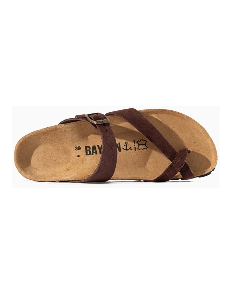 Bayton-Pantoletten-aus-Leder-von-Diane-braun