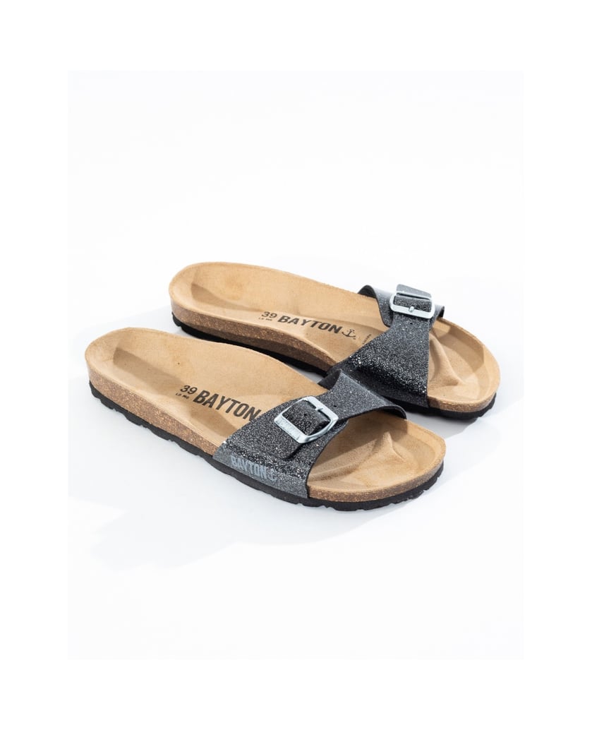 Bayton-Zephyr-flat-mules-schwarz