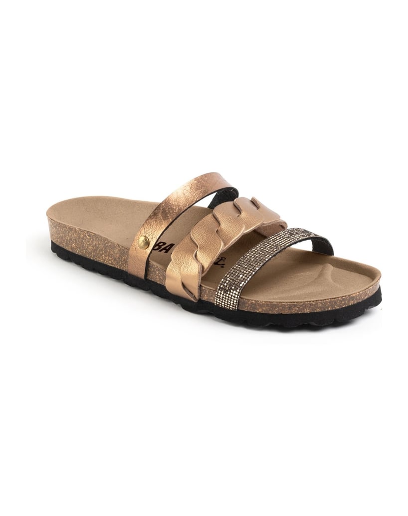 Bayton-Leather-women-sandals-CORAIL-orange