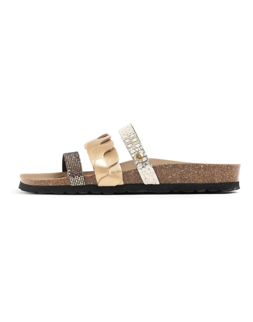 Bayton-Leather-women-sandals-CORAIL-gold