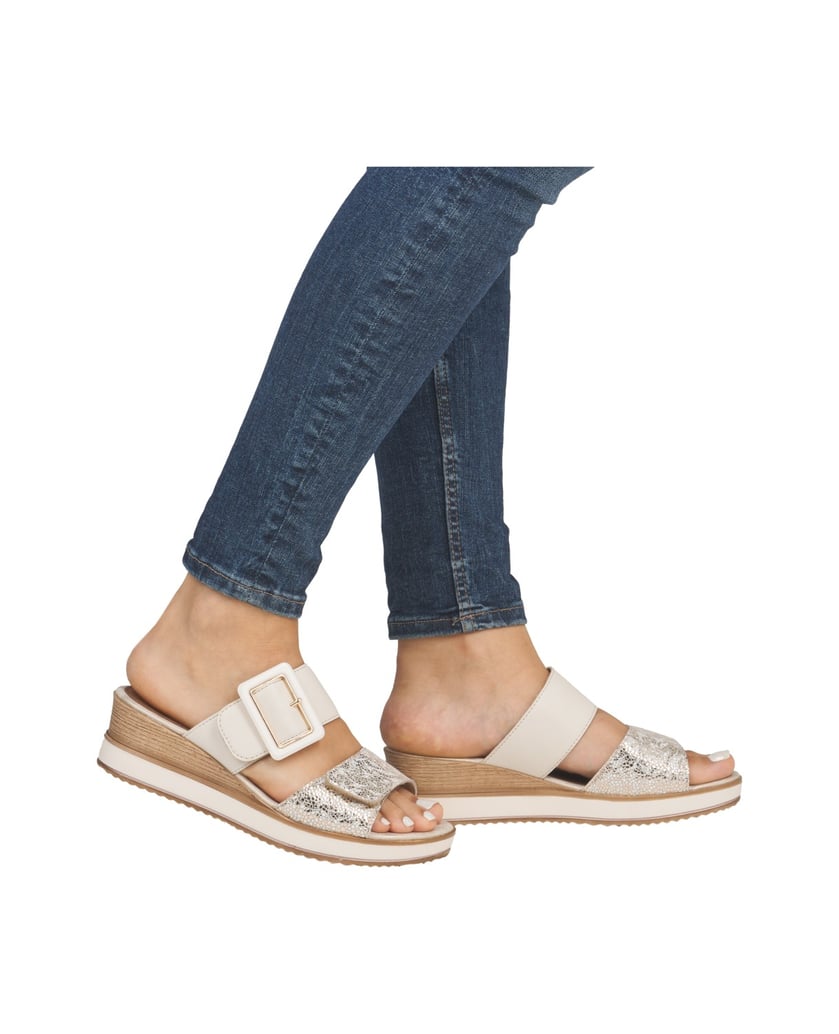 Remonte-Keilsandaletten-D6463-beige