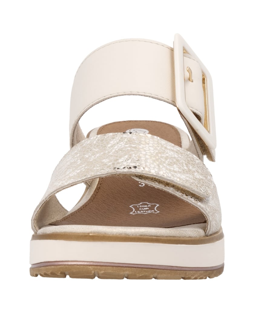 Remonte-Keilsandaletten-D6463-beige