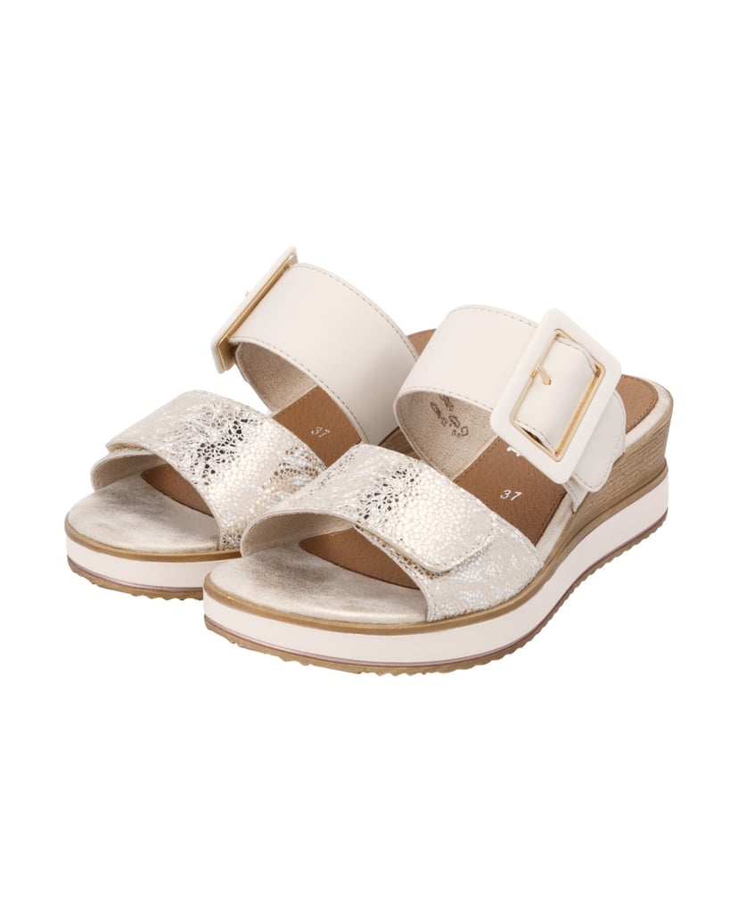 Remonte-Keilsandaletten-D6463-beige