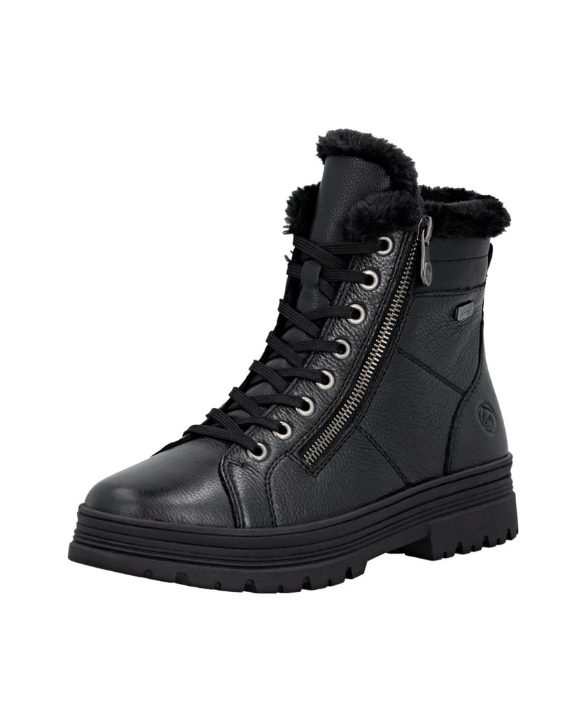 Remonte-Schnürstiefel-D2U73-schwarz