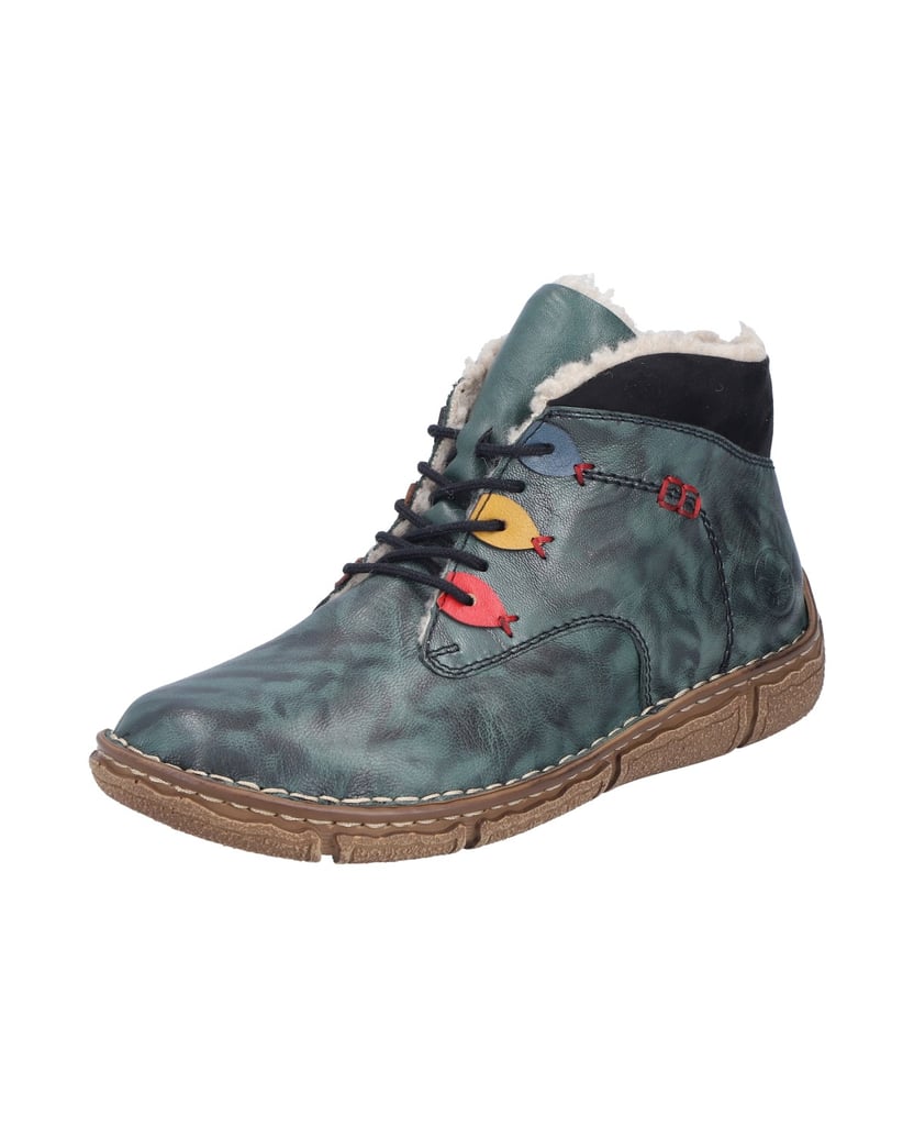Rieker-Kurzstiefel-Z3724-grün