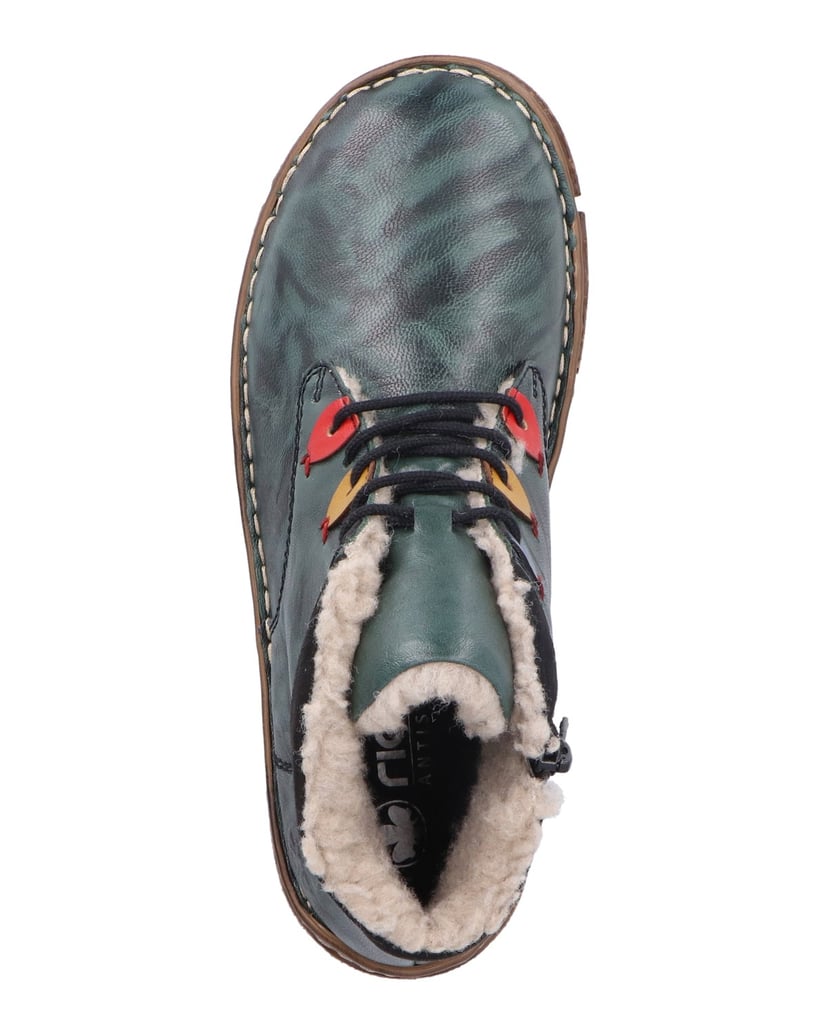 Rieker-Kurzstiefel-Z3724-grün