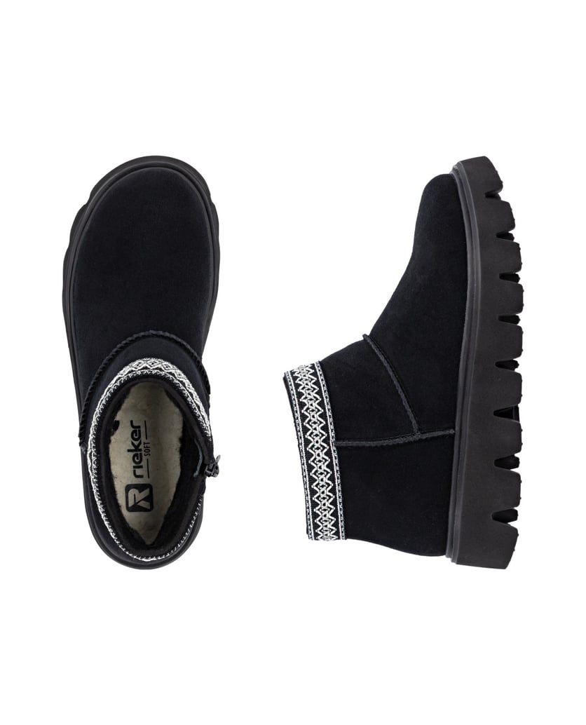 Rieker-Kurzstiefel-W2074-schwarz