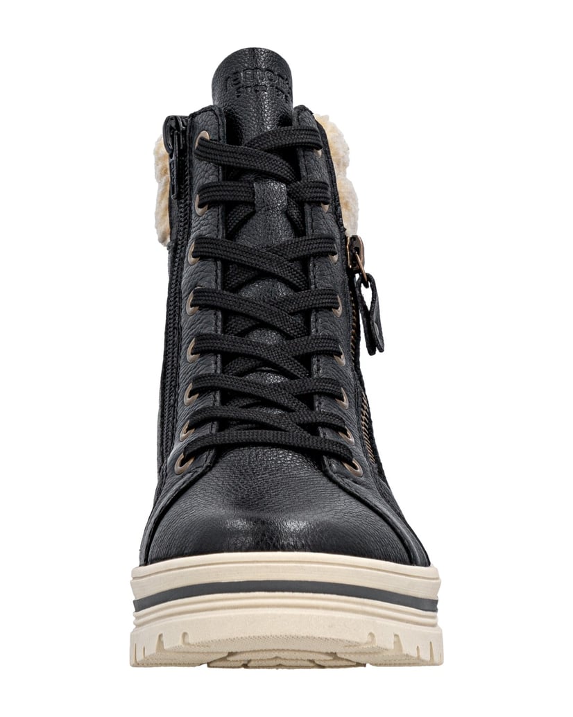 Remonte-Schnürstiefel-D2U74-schwarz